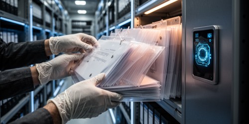 Como armazenar ordens de serviço com segurança e rastreabilidade