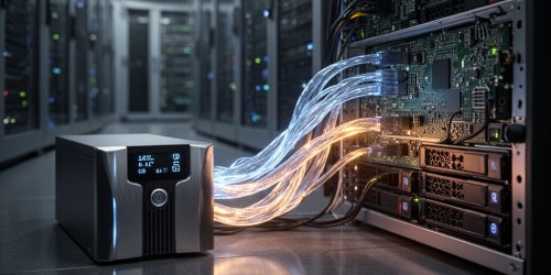 Como o UPS protege o storage contra quedas de energia