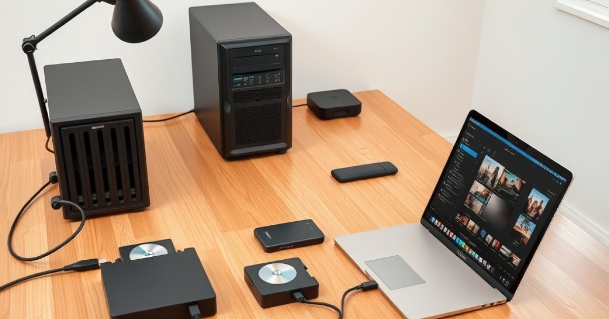 Qual é o melhor HD externo 10TB?" fabricantes; modelos; aplicações (armazenamento, backup, fotos, vídeo); HDD desktop ou portátil (É melhor 3,5" com fonte ou 2,5”)?; USB 3.0/3.2/USB-C/Thunderbolt faz diferença?; discos com RAID; desempenho; WD vs Seagate vs LaCie; SMAR.T; compatibilidade Mac/Windows/Linux; riscos de muitos dados em um único dispositivo; backup; os NAS