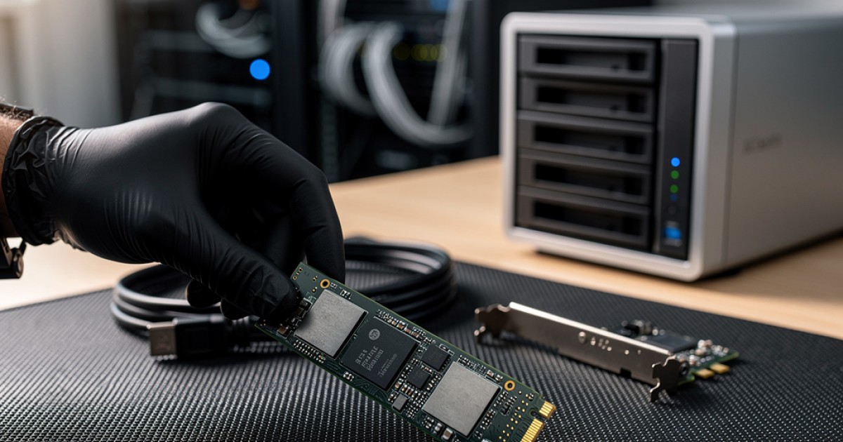 O que é um módulo de memória SSD NVMe M.2 1TB?