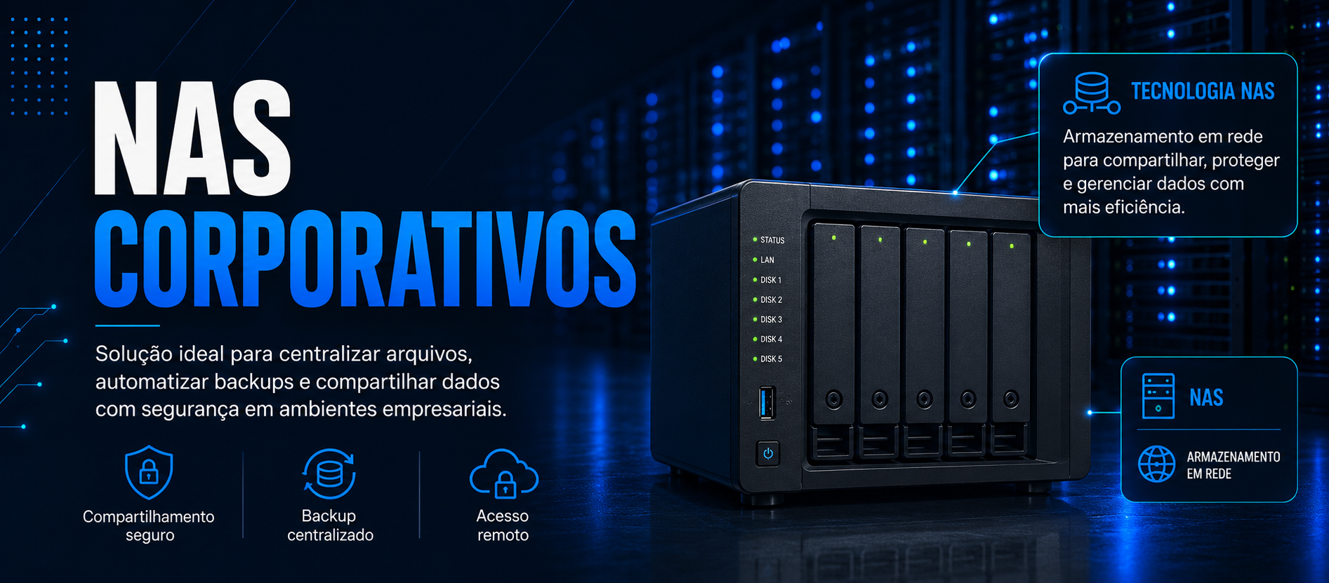 NAS Corporativos