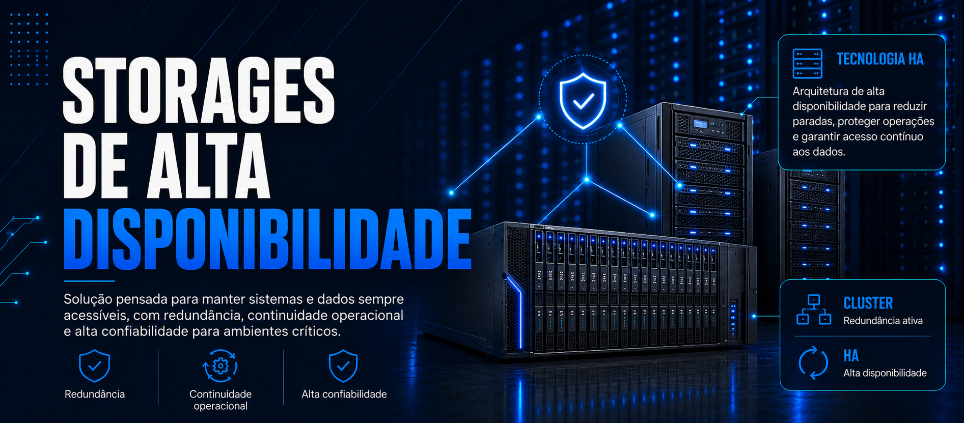 Storages de alta disponibilidade